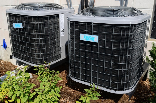 two air conditioning units