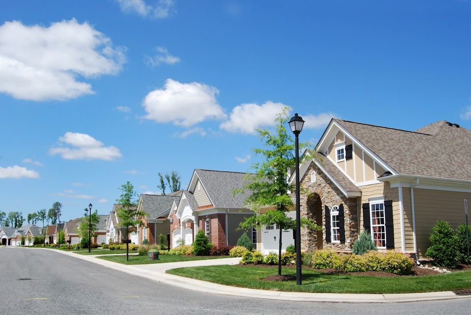 row of houses